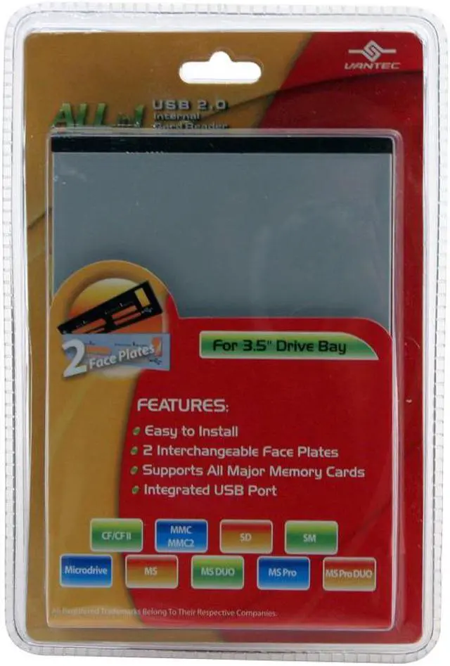 Alt view image 4 of 4 - VANTEC UGT-CR900 All-in-one USB 2.0 Card Reader