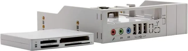 Alt view image 2 of 6 - SOYO BayOne Extreme 9-in-1 USB 2.0 Card Reader/Writer Combo