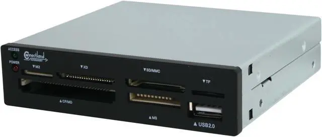 Main image of SYBA 3.5" Drive Bay USB 2.0 6 Slot Card Reader with 1 USB 2.0 Port - CL-CRD20036