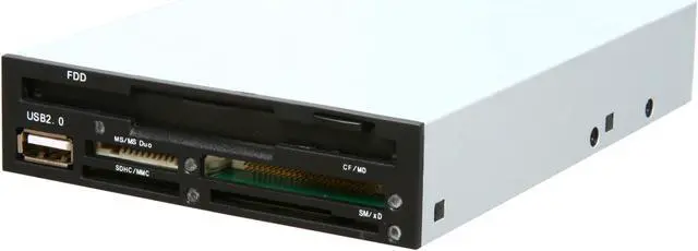 Main image of SYBA SY-CRD50034 All-in-one USB 2.0 / Floppy 3.5" Multifunction Floppy Disk and Memory Card Reader