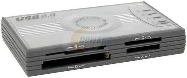 Main image of SYBA SD-U2CR-ALL 12-in-1 USB 2.0 Portable Card Reader/Writer