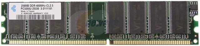 Kreton 256MB DDR 400 (PC 3200) System Memory Model PC3200 256MB KRTN ...