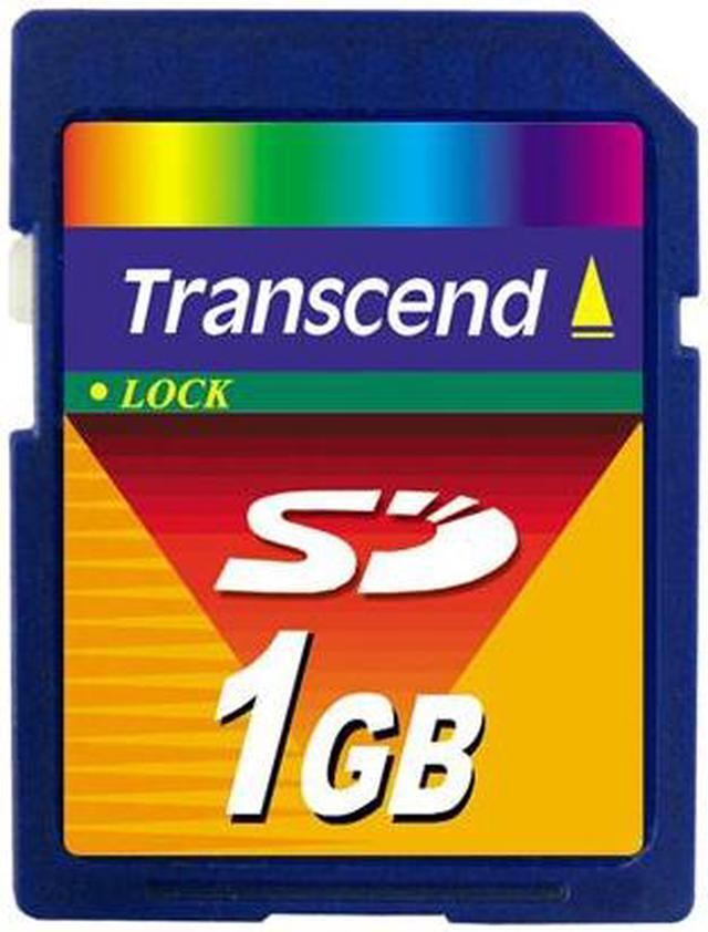 Main image of Transcend 1GB Secure Digital (SD) Flash Card Model TS1GSDC