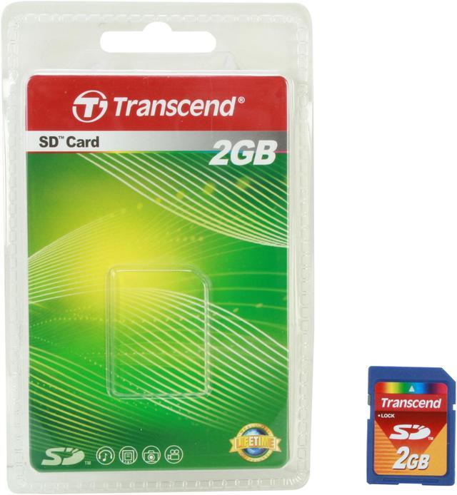 Alt view image 4 of 4 - Transcend 2GB Secure Digital (SD) Flash Card Model TS2GSDC