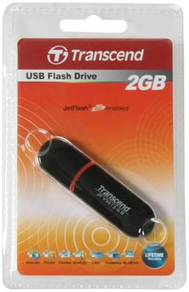 Alt view image 2 of 2 - Transcend JetFlash V30 2GB Flash Drive (USB2.0 Portable) TS2GJFV30