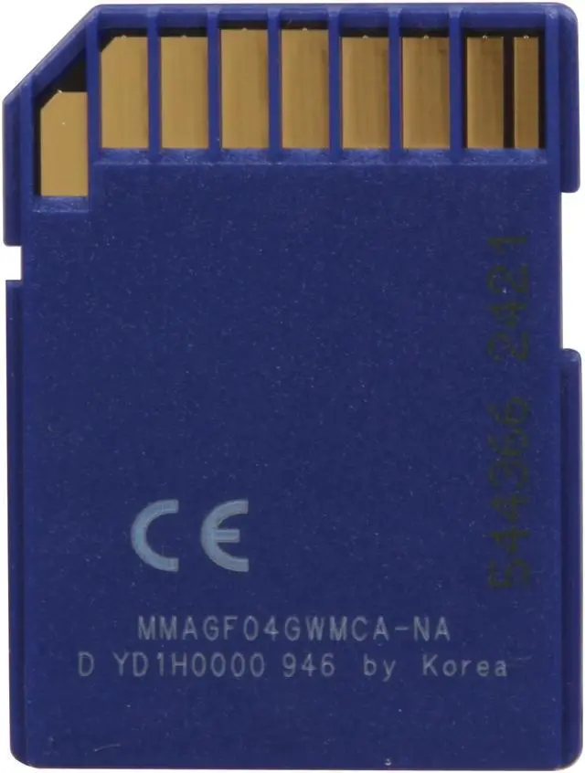 Alt view image 2 of 3 - Transcend 4GB Secure Digital high-Capacity(SDHC) Class 6 Flash card Model TS4GSDHC6