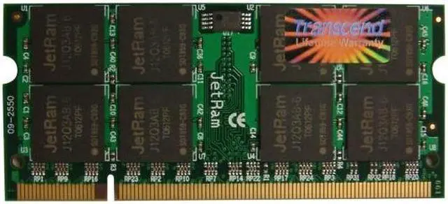 Main image of Transcend 1GB 200-Pin DDR2 SO-DIMM DDR2 533 (PC2 4200) Laptop Memory Model JM533QSJ-1G