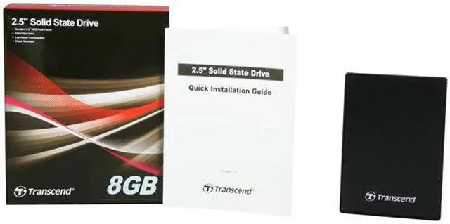 Alt view image 6 of 6 - Transcend TS8GSSD25-S 2.5" PATA SLC Industrial Solid State Disk