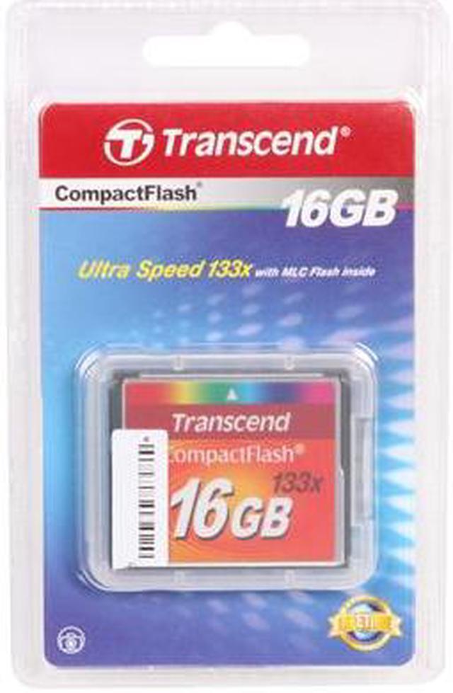 Alt view image 4 of 4 - Transcend 16GB Compact Flash (CF) Flash Card Model TS16GCF133