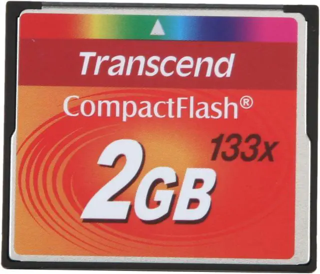 Alt view image 2 of 8 - Transcend 2GB Compact Flash (CF) Flash Card Model TS2GCF133