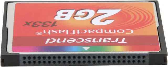 Alt view image 3 of 8 - Transcend 2GB Compact Flash (CF) Flash Card Model TS2GCF133