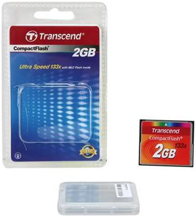 Alt view image 5 of 8 - Transcend 2GB Compact Flash (CF) Flash Card Model TS2GCF133