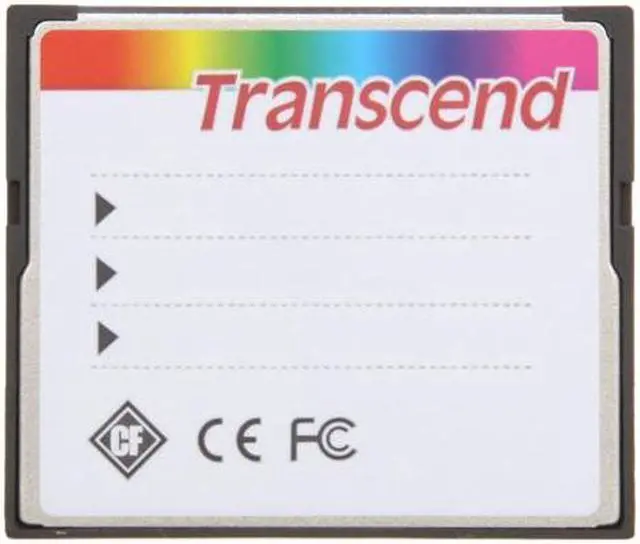 Alt view image 4 of 6 - Transcend 8GB Compact Flash (CF) Flash Card Model TS8GCF133