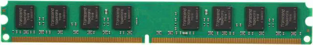 Alt view image 2 of 3 - Transcend 2GB DDR2 800 (PC2 6400) Desktop Memory Model JM800QLU-2G