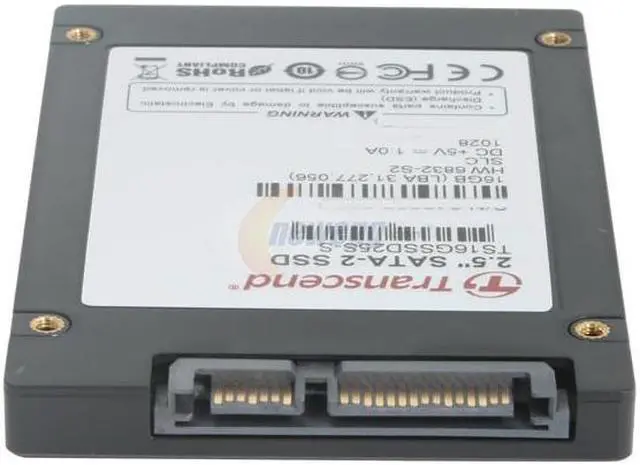 Alt view image 3 of 5 - Transcend TS16GSSD25S-S 2.5" SATA SLC Industrial Solid State Disk