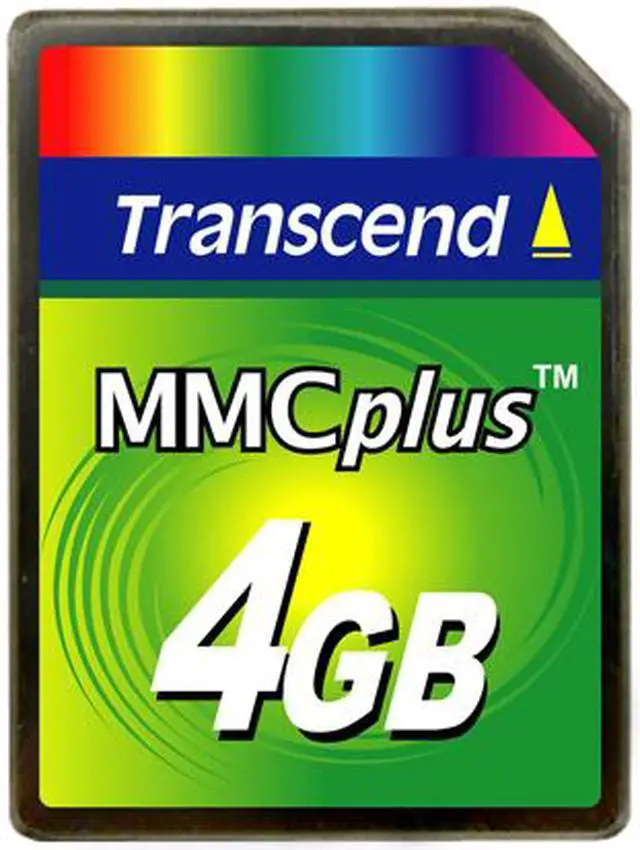 Main image of Transcend 4GB MultiMedia (MMC plus) Plus Flash Card Model TS4GMMC4