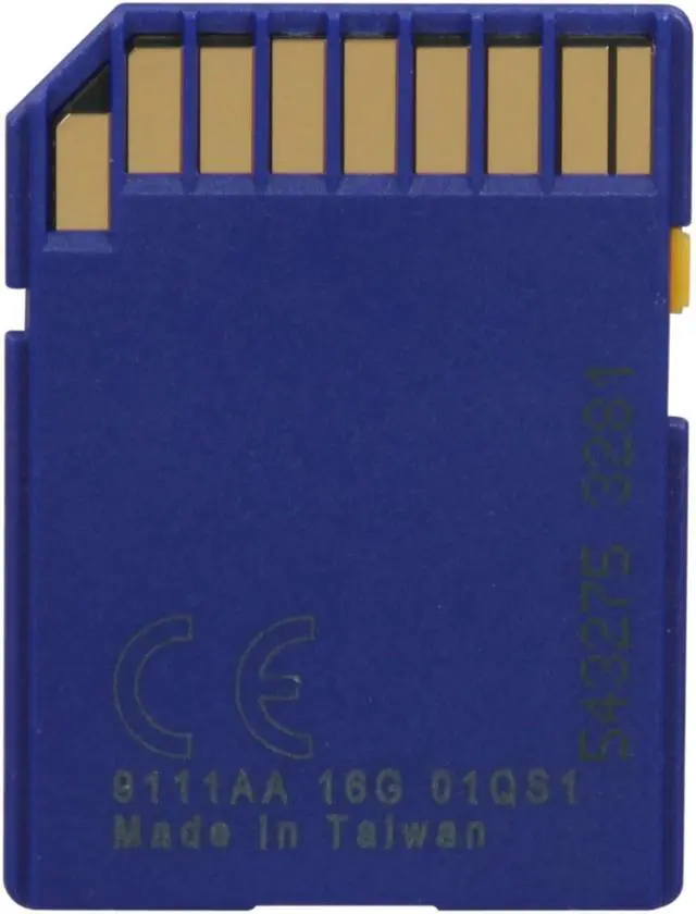 Alt view image 2 of 3 - Transcend 16GB Secure Digital High-Capacity (SDHC) Flash Card Model TS16GSDHC6