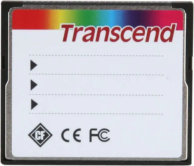 Alt view image 4 of 5 - Transcend 8GB Compact Flash (CF) Flash Card Model TS8GCF300