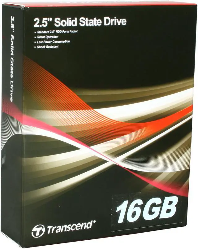 Main image of Transcend TS16GSSD25-S 2.5" PATA SLC Industrial Solid State Disk