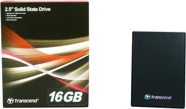 Alt view image 6 of 6 - Transcend TS16GSSD25-S 2.5" PATA SLC Industrial Solid State Disk