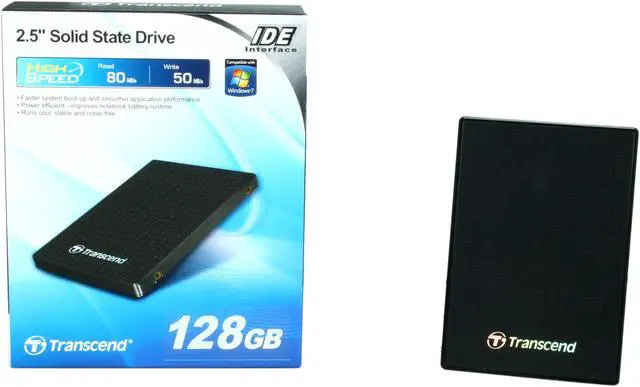 Alt view image 6 of 6 - Transcend 2.5" 128GB PATA MLC Internal Solid State Drive (SSD) TS128GSSD25-M