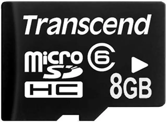 Main image of Transcend 8GB microSDHC Flash Card Model TS8GUSDC6