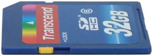Alt view image 2 of 4 - Transcend 32GB Secure Digital High-Capacity (SDHC) Flash Card Model TS32GSDHC6