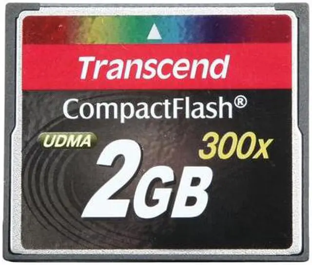 Alt view image 2 of 5 - Transcend 2GB Compact Flash (CF) Flash Card Model TS2GCF300