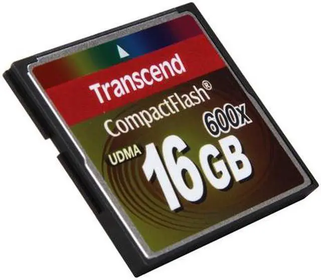 Main image of Transcend 16GB Compact Flash (CF) Flash Card Model TS16GCF600