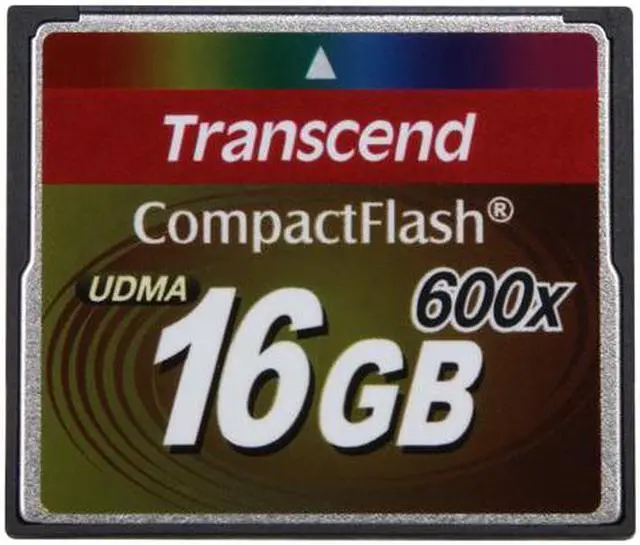 Alt view image 2 of 4 - Transcend 16GB Compact Flash (CF) Flash Card Model TS16GCF600
