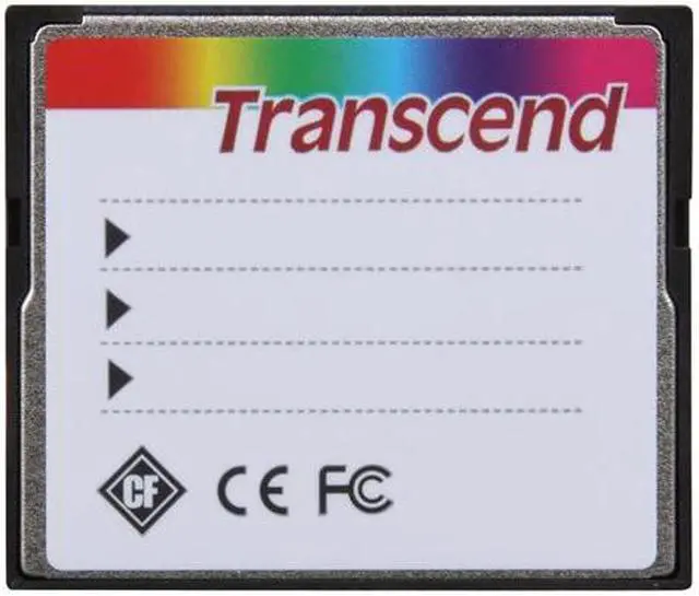 Alt view image 3 of 4 - Transcend 16GB Compact Flash (CF) Flash Card Model TS16GCF600