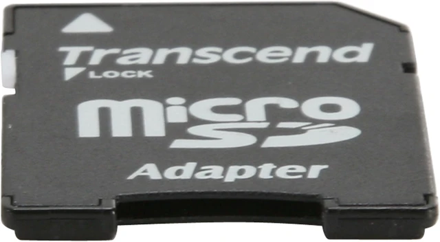 Alt view image 3 of 5 - Transcend 4GB microSDHC Flash Card with SD Adapter Model TS4GUSDHC2