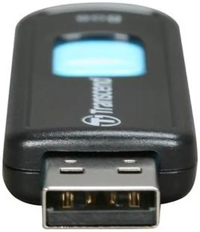Alt view image 3 of 4 - Transcend JetFlash 500 8GB USB 2.0 Flash Drive (Blue) TS8GJF500