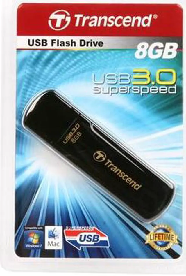 Alt view image 4 of 4 - Transcend JetFlash 8GB USB 3.0 Flash Drive TS8GJF700
