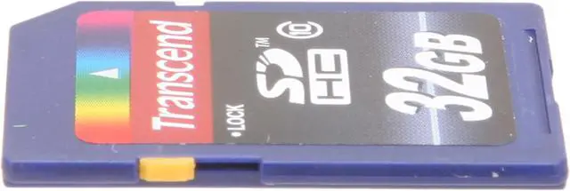 Alt view image 2 of 4 - Transcend 32GB Secure Digital High-Capacity (SDHC) Flash Card Model TS32GSDHC10