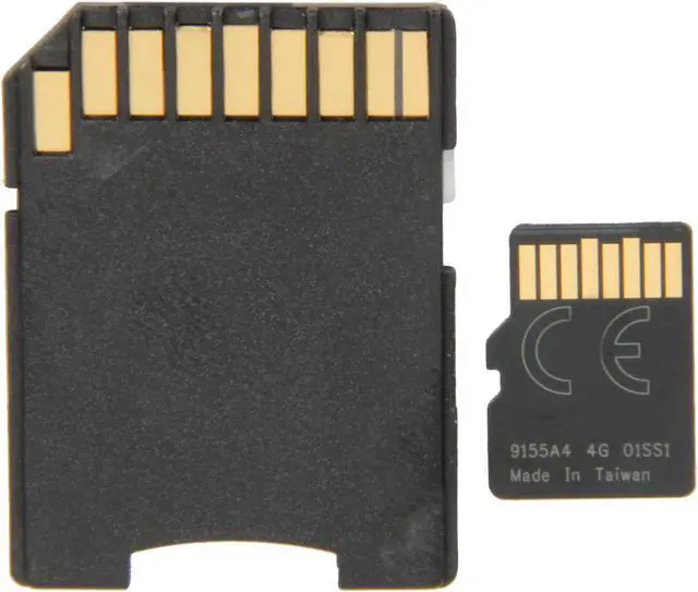 Alt view image 2 of 3 - Transcend 4GB microSDHC Flash Card Model TS4GUSDHC10