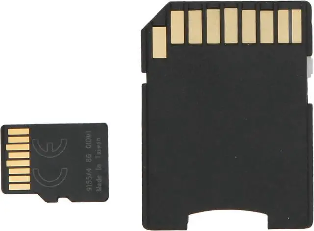 Alt view image 3 of 4 - Transcend 8GB microSDHC Flash Card Model TS8GUSDHC10