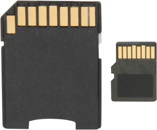 Alt view image 2 of 3 - Transcend 32GB microSDHC Flash Card with Adapter Model TS32GUSDHC4