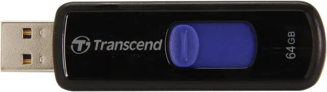 Alt view image 2 of 5 - Transcend JetFlash 500 64GB USB 2.0 Flash Drive TS64GJF500