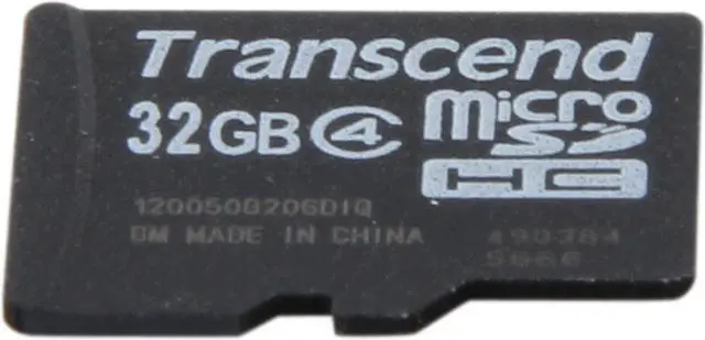 Alt view image 3 of 4 - Transcend 32GB microSDHC Flash Card Model TS32GUSDC4