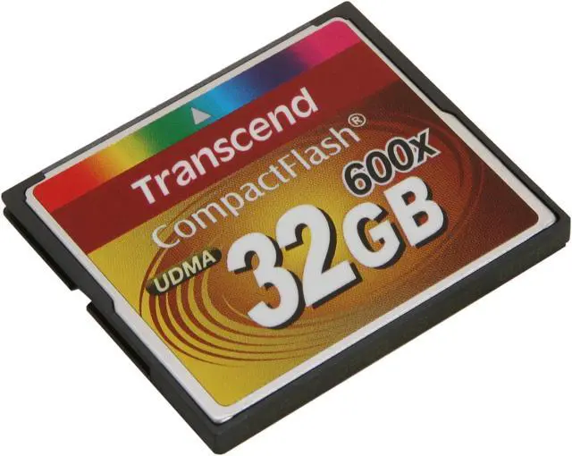 Main image of Transcend 32GB Compact Flash (CF) Flash Card Model TS32GCF600