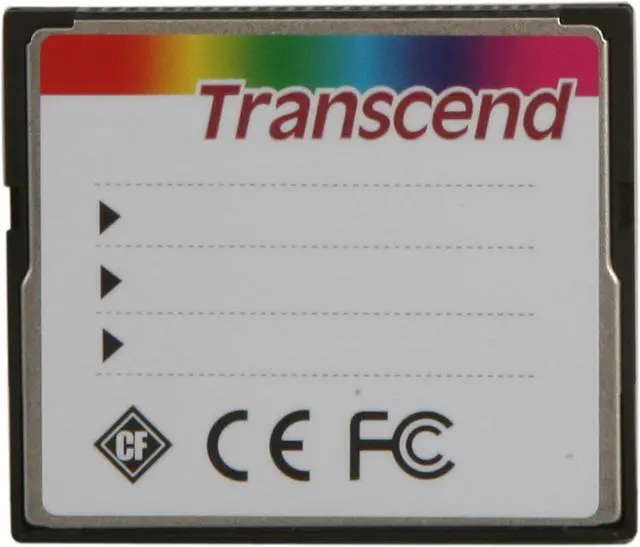 Alt view image 4 of 5 - Transcend 32GB Compact Flash (CF) Flash Card Model TS32GCF600