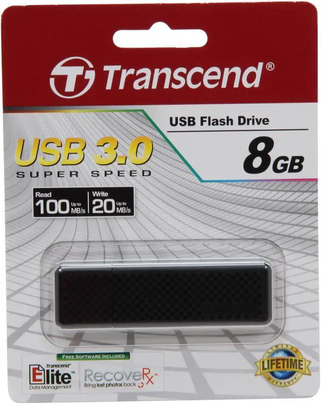 Alt view image 6 of 6 - Transcend JetFlash 780 8GB USB 3.0 Flash Drive TS8GJF780