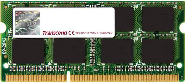 Main image of Transcend 4GB DDR3 SDRAM Memory Module