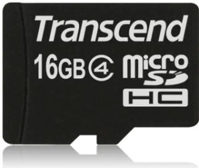 Main image of Transcend TS16GUSDC4 16 GB MicroSD High Capacity (microSDHC) - 1 Card