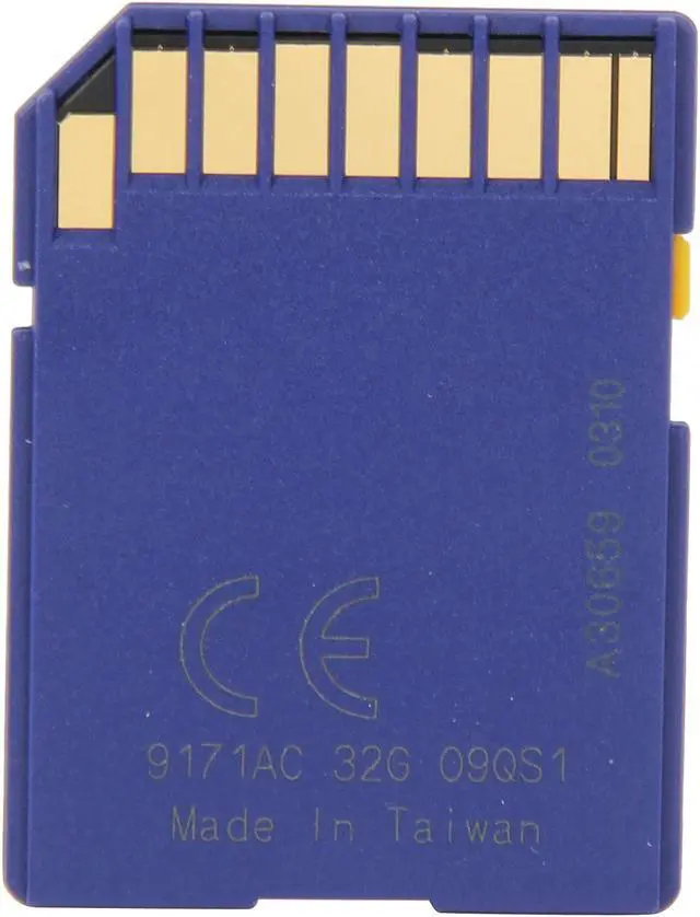 Alt view image 3 of 5 - Transcend 32GB Secure Digital High-Capacity (SDHC) Flash Card Model TS32GSDHC10U1