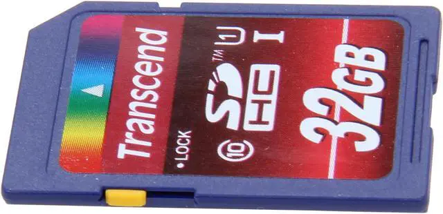 Alt view image 4 of 5 - Transcend 32GB Secure Digital High-Capacity (SDHC) Flash Card Model TS32GSDHC10U1