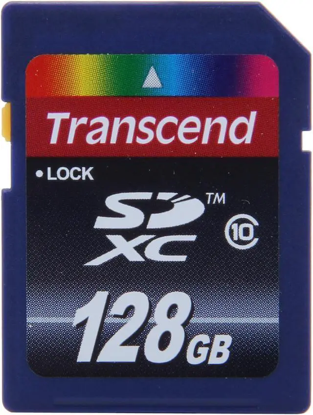 Main image of Transcend 128GB Secure Digital Extended Capacity (SDXC) Flash Card Model TS128GSDXC10