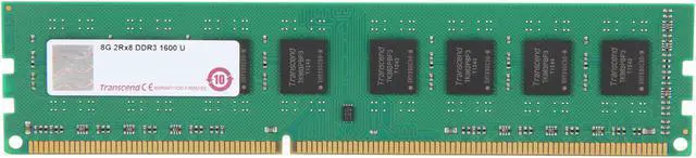 Main image of Transcend JetRam 8GB DDR3 1600 Desktop Memory Model JM1600KLH-8G