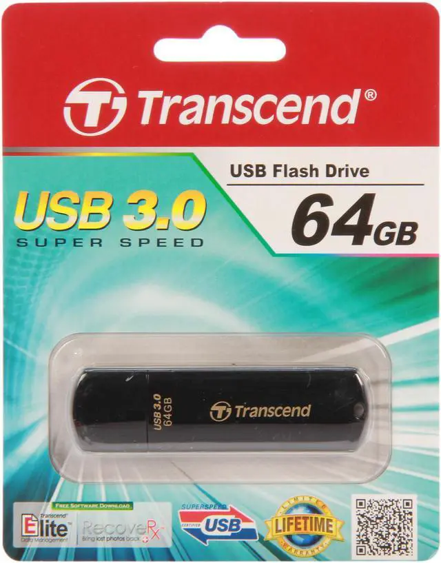 Alt view image 6 of 6 - Transcend JetFlash 700 64GB USB 3.0 Flash Drive TS64GJF700